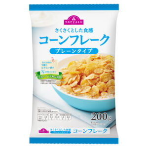 トップバリュ さくさくとした食感 コーンフレーク プレーンタイプ
